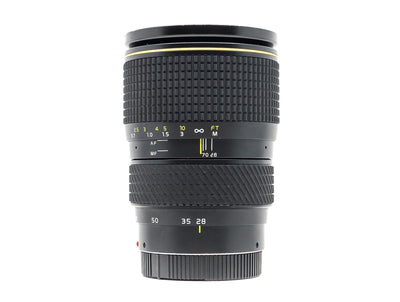 Tokina 28-70mm f/2.6-2.8 AT-X Pro - Sony A-fattning