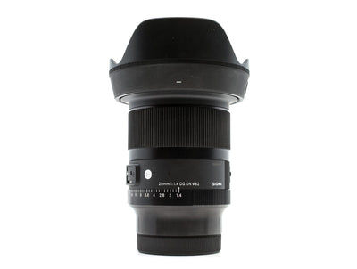 Sigma 20mm F/1.4 DG DN ART - L-fattning