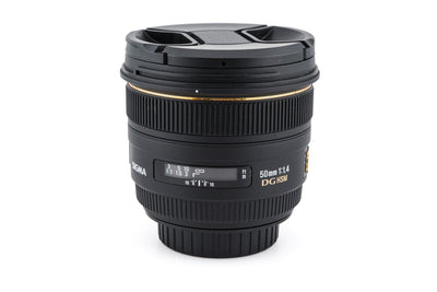 Sigma 50mm f1.4 EX DG HSM (Renoverad) - Svart