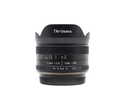 7Artisans 7.5mm f/2.8 II - Micro Four Thirds Fit