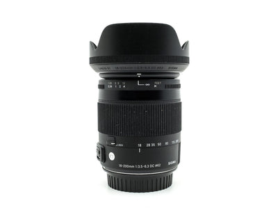 Sigma 18-200mm f/3.5-6.3 DC Macro OS HSM Contemporary - Canon EF-S-passning