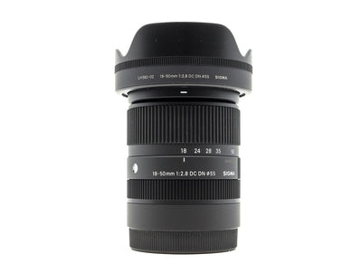 Sigma 18-50mm f/2.8 DC DN Contemporary - Sony E-fattning