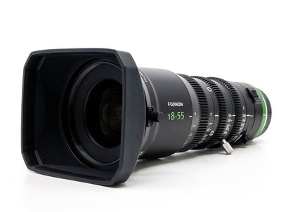 Fujinon MK18-55mm T2.9 - Sony FE-fattning