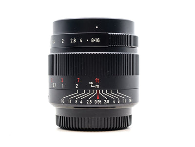 7Artisans 35mm f/0,95 - Micro Four Thirds-passform