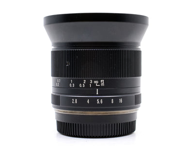 7Artisans 12mm f/2.8 II - Fujifilm X-fattning