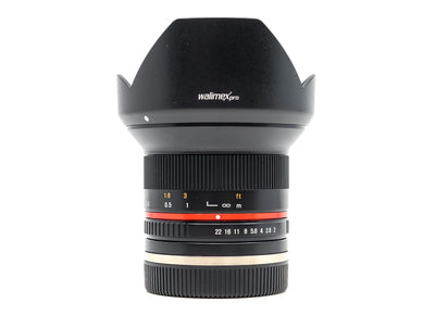 Walimex Pro 12mm f/2 NCS CS - Sony E-fattning