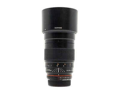 Samyang 135mm f/2 ED UMC - Nikon Fattning