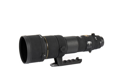 Sigma 500mm f/4.5 EX APO HSM - Canon EF-fattning