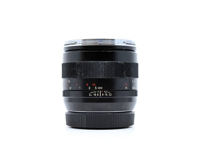 ZEISS Makro-Planar T* 50mm f/2 ZE - Canon EF-fattning