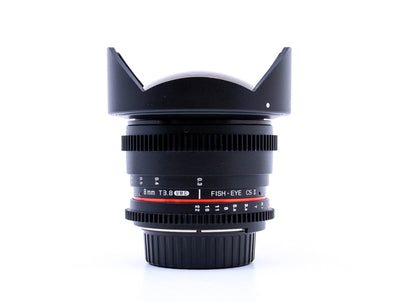 Walimex Pro 8mm T3.8 UMC CS Fisheye II - Nikon Fattning