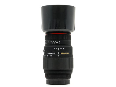 Sigma 70-300mm f/4-5.6 APO DG Macro - Sony A-fattning