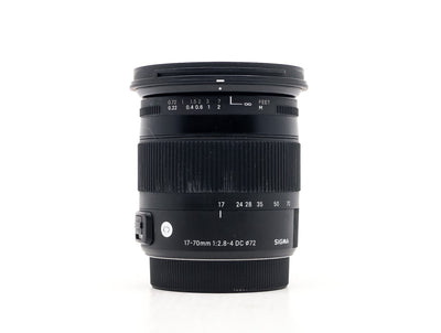 Sigma 17-70mm f/2.8-4 DC Macro Contemporary - Sony A-fattning