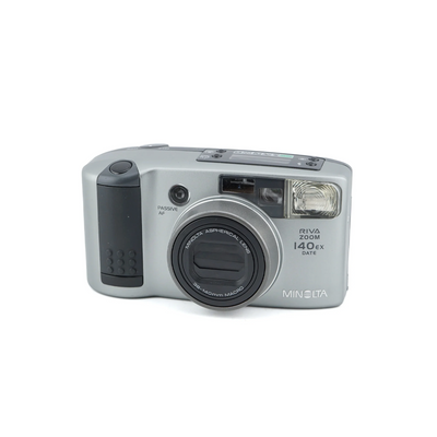Minolta Riva Zoom 140EX Date - 35mm Compact Analog Camera