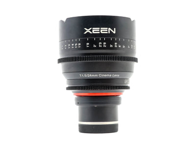 Rokinon XEEN 24mm T1.5 – Sony FE-fattning