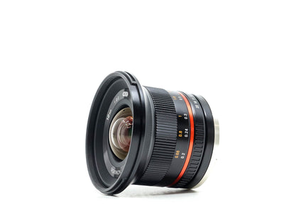 Rokinon 12mm f/2 NCS CS - Canon EF-M-fattning