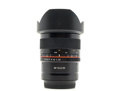 Samyang MF 14mm f/2.8 - Canon RF-fattning