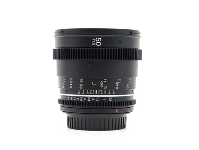 Samyang 50mm T1.5 Cine VDSLR MK2 - Canon EF-fattning