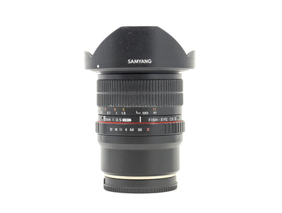 Samyang 8mm f/3.5 UMC CS II - Fujifilm X-passform