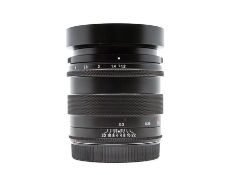 Voigtlander Nokton 40mm f/1.2 - Canon RF-fattning