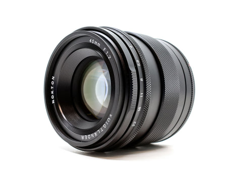 Voigtlander Nokton 40mm f/1.2 - Canon RF-fattning