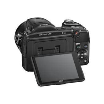 Bridge Coolpix L830 Camera - Black + Nikon Nikkor 34x Wide Optical Zoom ED VR 22.5–765 mm f/3–5.9 f/3–5.9 