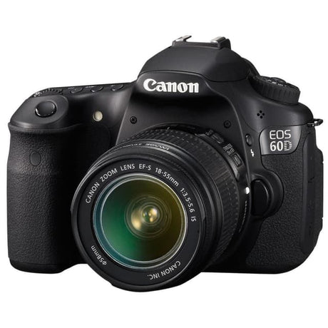 EOS 60D SLR - Black + Canon Zoom Lens EF-S IS II f/3.5-5.6 