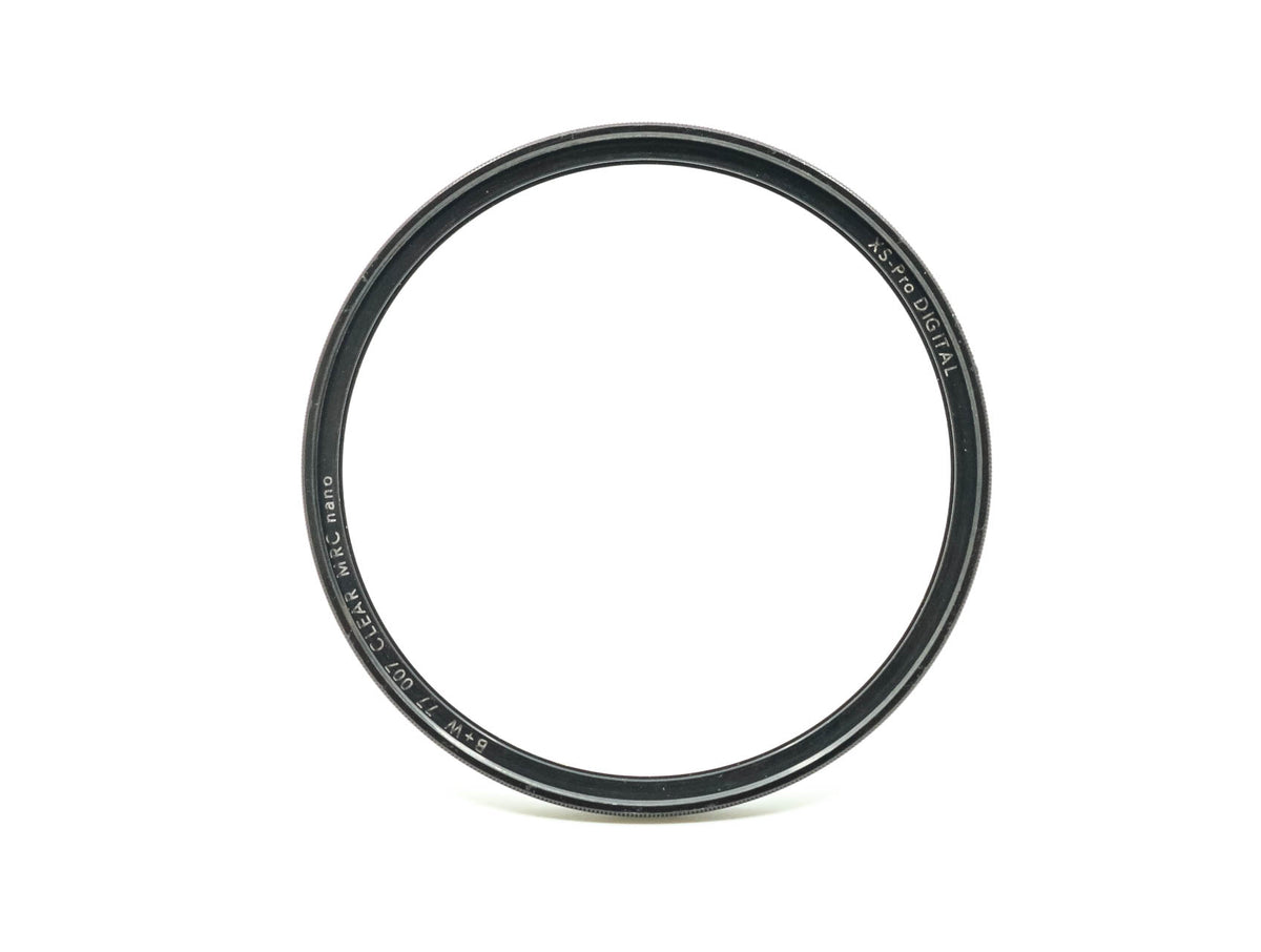 B+W 77mm XS-Pro Digital MRC Nano Clear 007 Filter · imagen principal