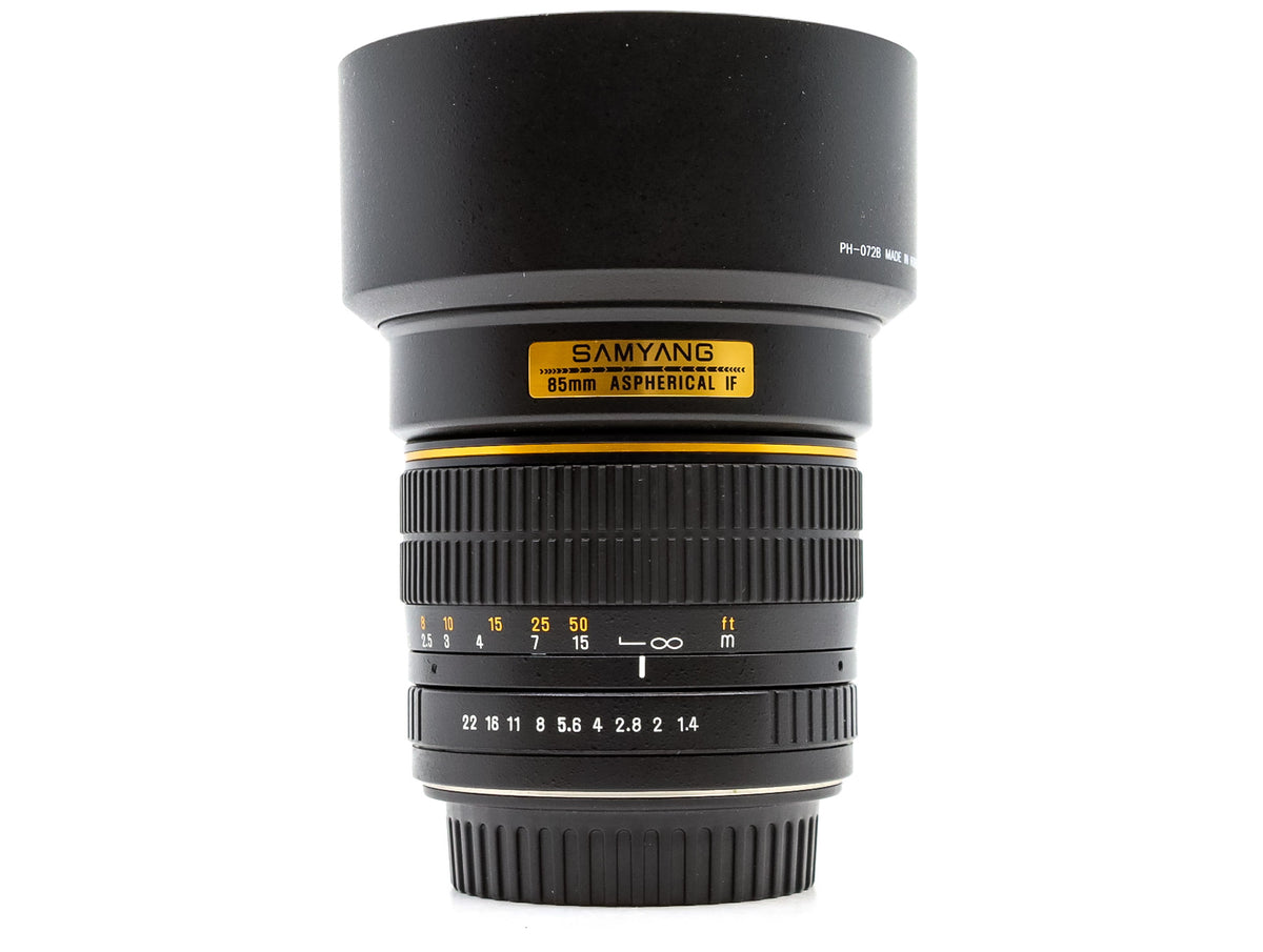 Samyang 85mm f/1.4 ASPH IF - Canon EF-fattning · main image