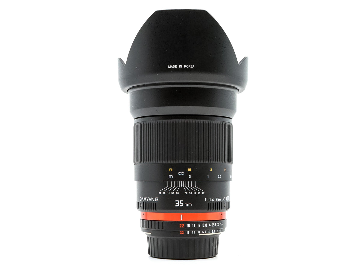 Samyang 35mm f/1.4 AS UMC - Nikon-fattning · imagen principal