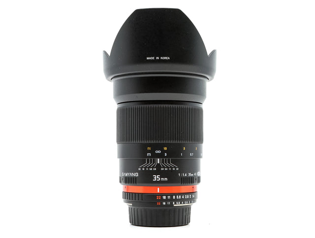 Samyang 35mm f/1.4 AS UMC - Nikon Fit de segunda mano en Camera Market