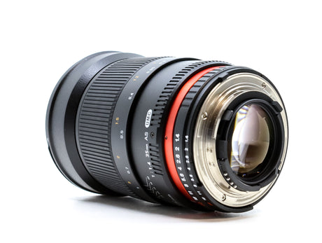 Samyang 35mm f/1.4 AS UMC - Nikon-fattning