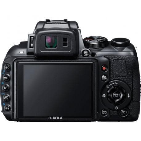 FinePix HS30EXR-bryggkamera – Svart + Fujifilm Super EBC Fujinon-objektiv 30X zoom 24–720 mm f/2,8–5,6 f/2,8–5,6