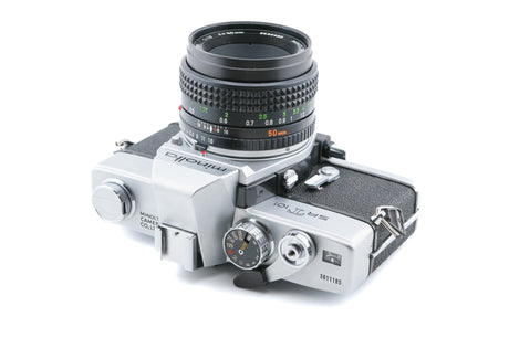 Minolta SR-T 101 + 50mm f1.7 MC Rokkor-PF 