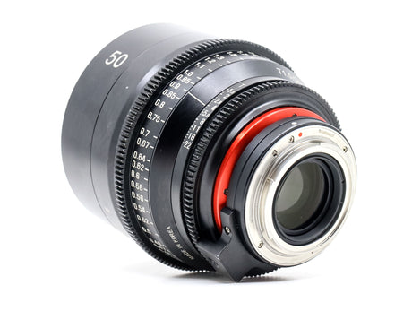 Rokinon XEEN 50mm T1.5 Cine - Canon EF-fattning