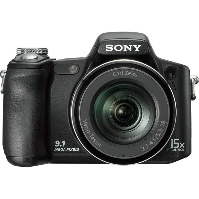 Cyber-shot DSC-H50 kompaktkamera - Svart + Sony Sony Vario-Tessar-objektiv 31-465 mm f/2.7-4.5 f/2.7-4.5 · imagen principal
