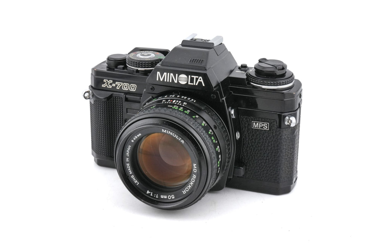 Minolta X-700 + 50mm f1.4 MD Rokkor · imagen principal