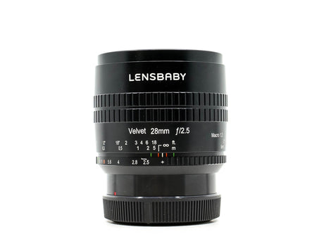 Lensbaby Velvet 28mm f/2.5 - Canon RF-fattning