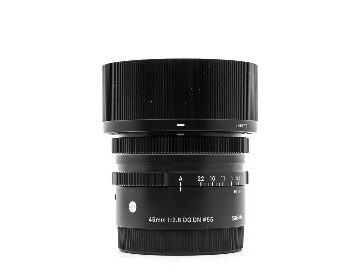 Sigma 45mm f/2.8 DG DN Contemporary - Sony FE-fattning · imagen principal