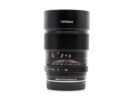 7Artisans 60mm f/2.8 Macro 2x - Sony FE-fattning