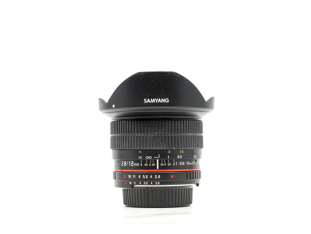 Samyang 12mm f/2.8 ED AS NCS Fisheye - Nikon-fattning · imagen principal