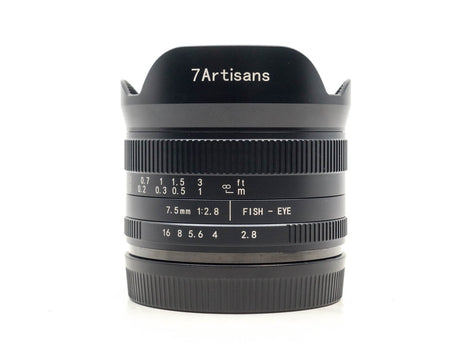 7Artisans 7.5mm f/2.8 II - Sony E-fattning