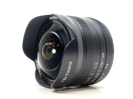 7Artisans 7.5mm f/2.8 II - Sony E-fattning