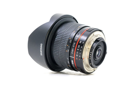 Samyang 8mm f/2.8 UMC - Nikon-fattning