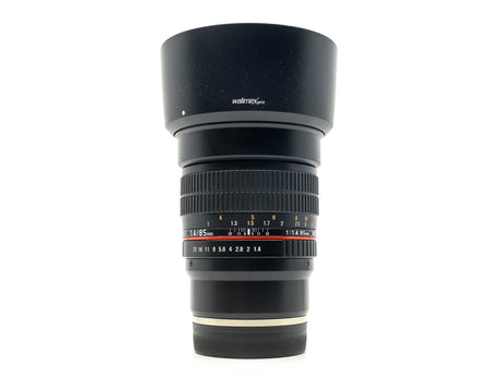 Walimex Pro 85mm f/1.4 AS IF UMC - Sony FE-fattning