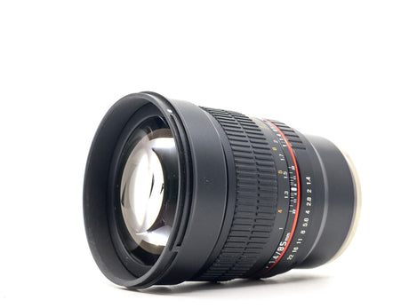 Walimex Pro 85mm f/1.4 AS IF UMC - Sony FE-fattning
