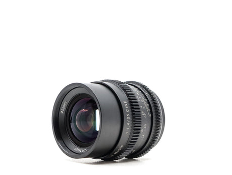 SLR Magic 25mm f/1.4 Cine - Sony FE-fattning