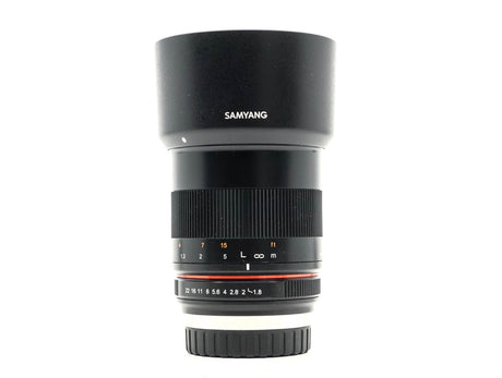 Samyang 85mm f/1.8 ED UMC CSC MF - Fujifilm X-fattning