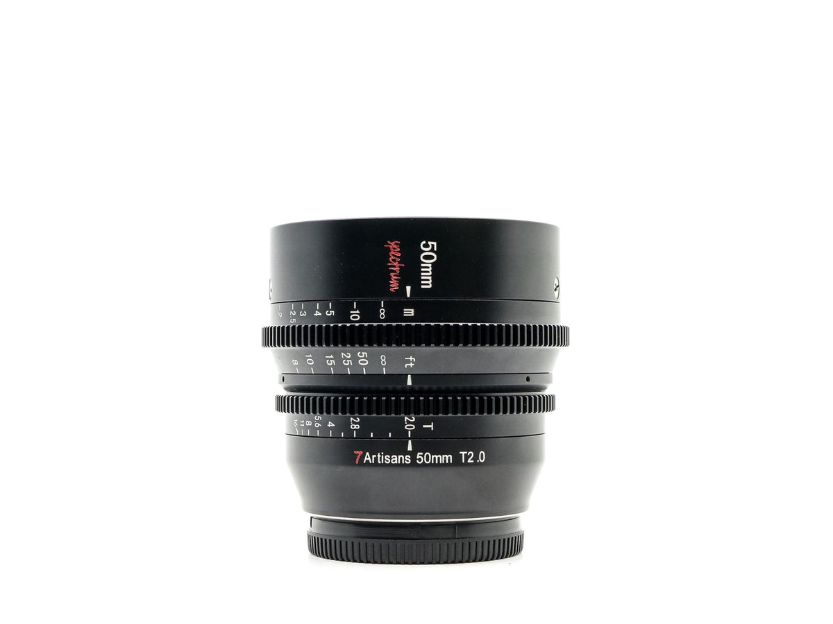 7Artisans 50mm T2.0 Spectrum - L-fattning · imagen principal