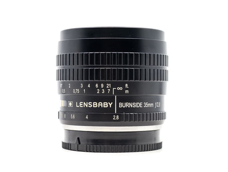 Lensbaby Burnside 35mm f/2.8 - Sony A-fattning