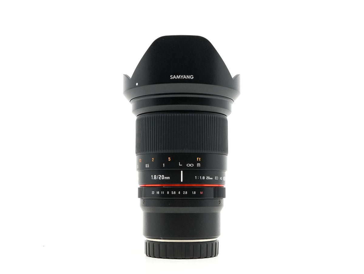 Samyang 20mm f/1.8 ED AS IF UMC - Canon EF-M-fattning · main image